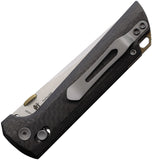 North Mountain Blades Chop 2 Crossbar Lock Carbon Fiber Folding Copper 10Cr15MoV Knife 2418CF5