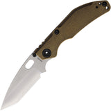 North Mountain Blades BBNM Framelock Bronze & Gray Titanium Folding SLD-MAGIC Tanto Knife 2522CU