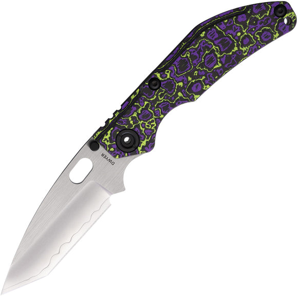 North Mountain Blades BBNM Framelock Joker Carbon Fiber & Titanium Folding SLD-MAGIC Tanto Knife 2522PRGR