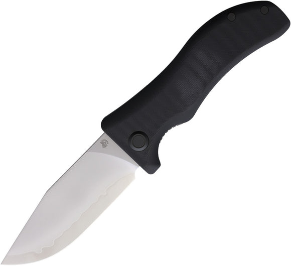North Mountain Blades Lucky Dog Linerlock Black G10 Folding SLD-MAGIC Pocket Knife 2524BK