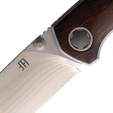 North Mountain Blades Ultra Linerlock Ironwood Folding ZDP-189 Knife 2528IW