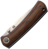 North Mountain Blades Ultra Linerlock Ironwood Folding ZDP-189 Pocket Knife 2528WD