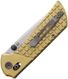 North Mountain Blades Crossbar Lock Brass Folding SLD-MAGIC Knife 2532CU