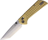 North Mountain Blades Crossbar Lock Brass Folding SLD-MAGIC Knife 2532CU