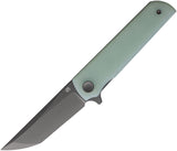North Mountain Blades Chop Linerlock Jade G10 Folding 14C28N Pocket Knife 2535JD