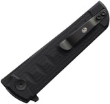 North Mountain Blades Chop Linerlock Black G10 Folding 14C28N Pocket Knife 2536KTN