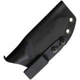 No7 Knife and Tool Vector Black G10 Nitro-V Fixed Blade Knife w/ Sheath VBLAG