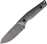No7 Knife and Tool Vector Gray G10 Nitro-V Fixed Blade Knife w/ Sheath VGRG