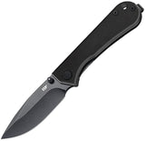 NUKNIVES Kumpanter Linerlock Blackout G10 Folding D2 Steel Pocket Knife KS131008