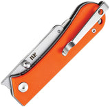 NUKNIVES Kumpanter Utility Linerlock Orange G10 Folding Pocket Knife KU232004