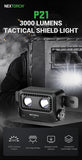 Nextorch P21 Water Resistant 6.7" Shield Light P21