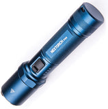 Nextorch P80 Tactical Blue 6" Water Resistant Rechargeable Flashlight P80BL