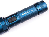 Nextorch P80 Tactical Blue 6" Water Resistant Rechargeable Flashlight P80BL