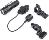 Nextorch TA21IR Tactical Black 3.88" Water Resistant Flashlight TA21IR