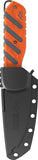 Outdoor Edge Razor HTX 3.0 Gray & Orange ABS 420J2 Fixed Blade Knife HTX30B6C