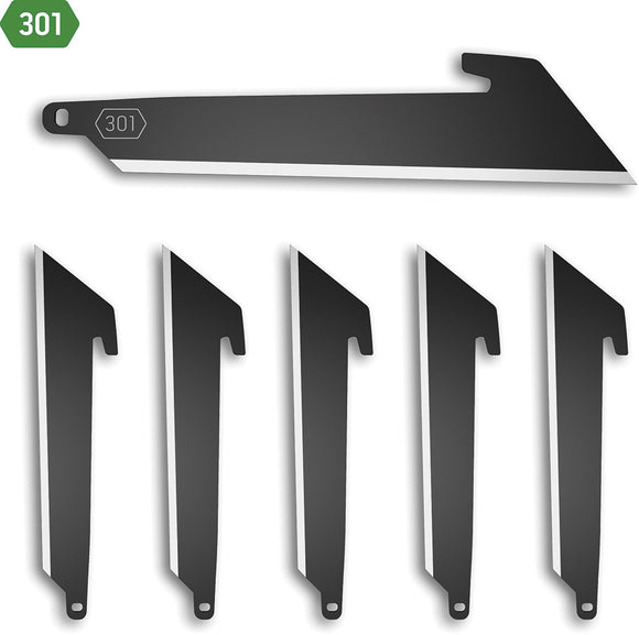Outdoor Edge Utility Blade Pack 6 420J2 Replacement Blade Pack Of 6 RRU30K6C