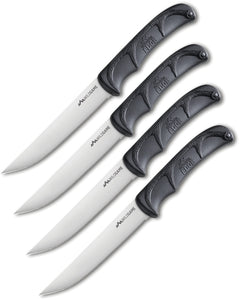 Outdoor Edge Wild Game Steak 420J2 Stainless 4 Fixed Blade Knives Set STB4C