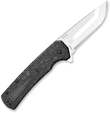 Outdoor Edge Razor VX5 Linerlock A/O Black G10 & Carbon Fiber Folding 420J2 Pocket Knife X530AC