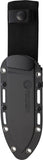 Off-Grid Gear Deepwoods Nightfall Black G10 12C27 Sandvik Fixed Blade Knife GDWNF