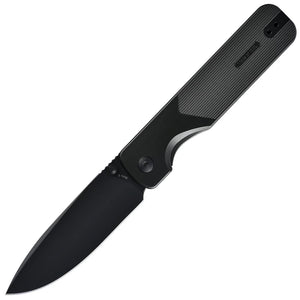 Oknife Duron Framelock Stealth Grey Aluminum Folding Nitro-V Pocket Knife DURONSG