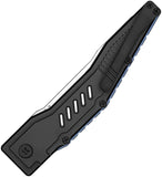 Oknife Mettle 3 Button Lock Black Aluminum Folding S35VN Pocket Knife METTLE3BK
