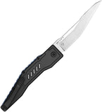 Oknife Mettle 3 Button Lock Black Aluminum Folding S35VN Pocket Knife METTLE3BK