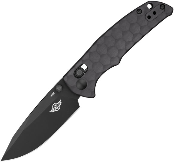 OKnife Rubato 3 Rail Lock Gunmetal Folding 154CM Stainless Steel Pocket Knife NRUBATO3GMG