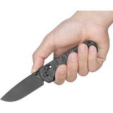 Oknife Rubato 4 Rail Lock Carbon Fiber Folding S35VN Steel Pocket Knife NRUBATO4CF