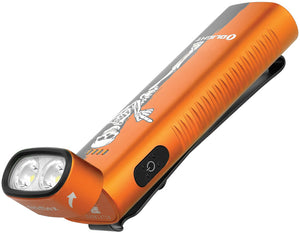 Olight Arkflex Orange Skeleton Flashlight ARKFLEXOGSKT