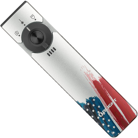 Olight Arkfeld Pro Stars & Stripes Grey/Blue/Red 4.72