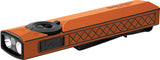Olight ArkPro Ultra Amber Orange 4.88" Water Resistant Rechargable Flashlight ARKPROULTAO
