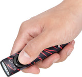 Olight Arkfeld UV Lava Black & Red Flashlight ARKUVBKLV