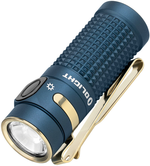 Olight Baton 4 Premium Ed Guidance Blue & Gold 2.5