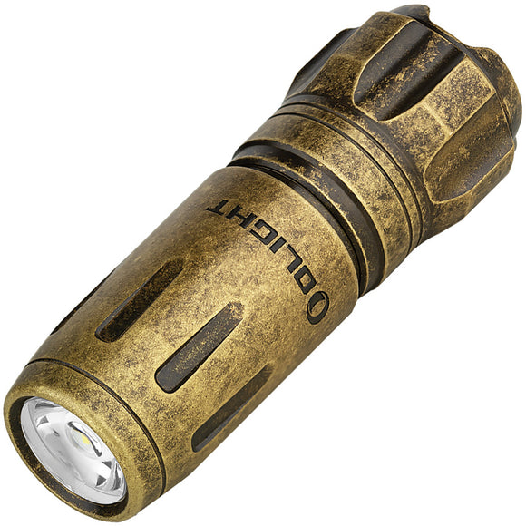 Olight i18 Keychain Brass 2