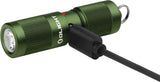Olight i1R2 EOS Mini Pro Green 2" Mini Flashlight TI1R2PROODG