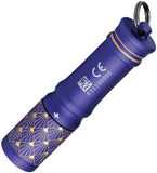 Olight i3E 18th Anniversay Blue/Yellow 2.38" Mini Keychain Flashlight TI3E18TH