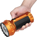 Olight Marauder 3 Orange 6" Water Resistant Rechargable High Performance Flashlight MDR3OG