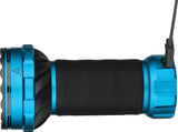 Olight Marauder Mini 2 Blue & Orange 5.25" Water Resistant Rechargable Flashlight MDRMINI2ROAD