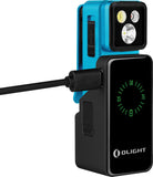 Olight Oclip Pro 2 Premium Tidal Blue 3 Light Sources 360 Degree Pocket Clip Flashlight OCLIP2PREMTB
