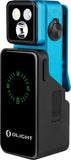 Olight Oclip Pro 2 Premium Tidal Blue 3 Light Sources 360 Degree Pocket Clip Flashlight OCLIP2PREMTB