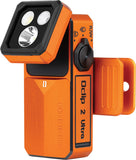 Olight Oclip 2 Ultra EN Amber Orange Water & Impact Resistant 3 Light Sources Mini Flashlight OCLIP2ULAO
