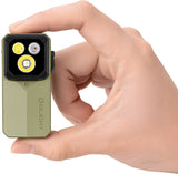 Olight Oclip 2 Ultra EN Olive Green Water & Impact Resistant 3 Light Sources Mini Flashlight OCLIP2ULOG