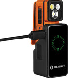 Olight Oclip 2 Ultra Premium EN Amber Water Resistant 360 Roating Pocket Clip Mini Flashlight OCLIP2ULPAO
