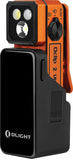 Olight Oclip 2 Ultra Premium EN Amber Water Resistant 360 Roating Pocket Clip Mini Flashlight OCLIP2ULPAO