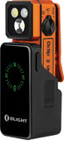 Olight Oclip 2 Ultra Premium EN Amber Water Resistant 360 Roating Pocket Clip Mini Flashlight OCLIP2ULPAO