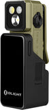 Olight Oclip 2 Ultra Premium EN Olive Water Resistant 360 Rotating Pocket Clip Mini Flashlight OCLIP2ULPOG