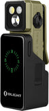 Olight Oclip 2 Ultra Premium EN Olive Water Resistant 360 Rotating Pocket Clip Mini Flashlight OCLIP2ULPOG