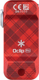 Olight Oclip Pro Snowflake Red Flashlight OCLIPPROSFRD