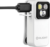 Olight Oclip Pro Clip Light White Water Resistant Rechargeable 2.25" Flashlight OCLIPPROWH