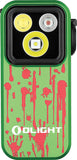 Olight Oclip Pro Zombie Green Water Resistant Rechargeable 2.25" Flashlight OCLIPPROZG